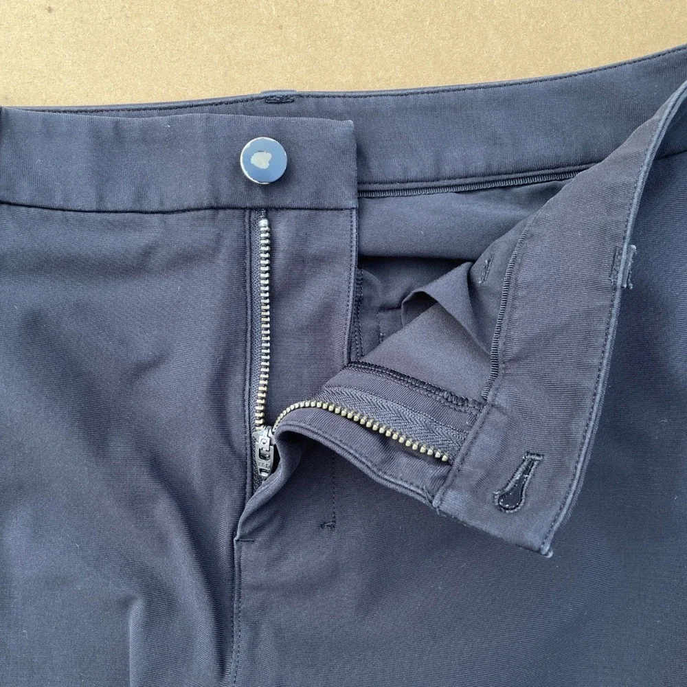 Lululemon Commission ABC Pants Men 34 Black Golf Office  Warpstreme LM5AR4T
